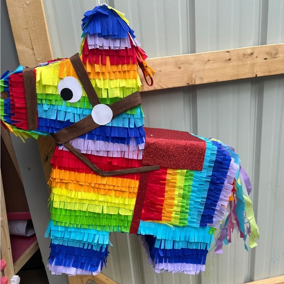 Colorful Donkey Pinata for Kids - Picture 6 of 8
